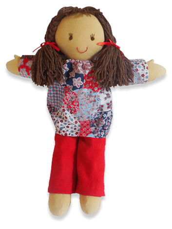 Alenčica punčka iz cunj